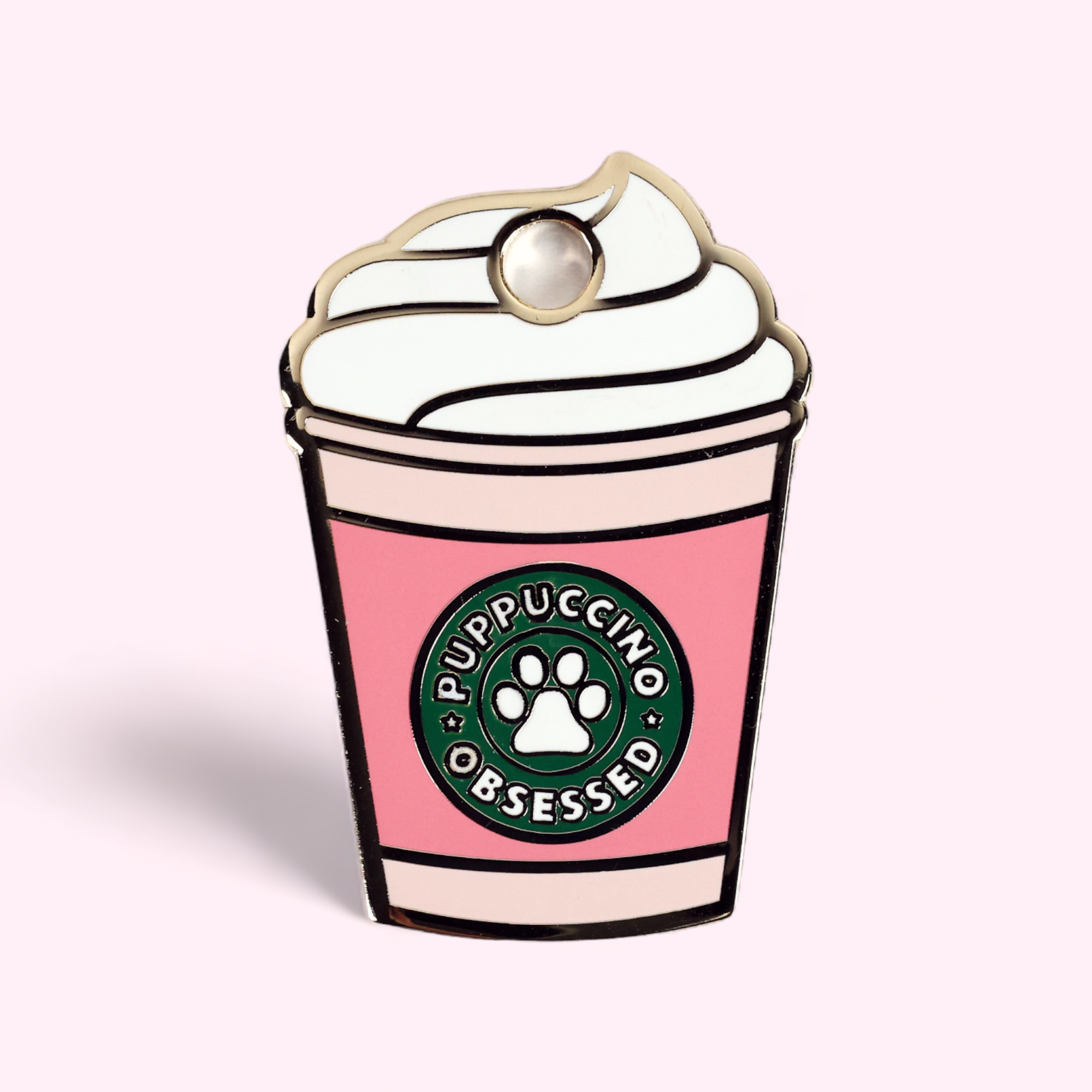 Pet ID Tag - Puppuccino – Fuzzy Paw Co