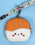 Plush Poop Bag Holder - Salmon Sushi