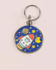 Pet ID Tag - Rocket Ship