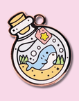 Pet ID Tag - Shark in a Bottle