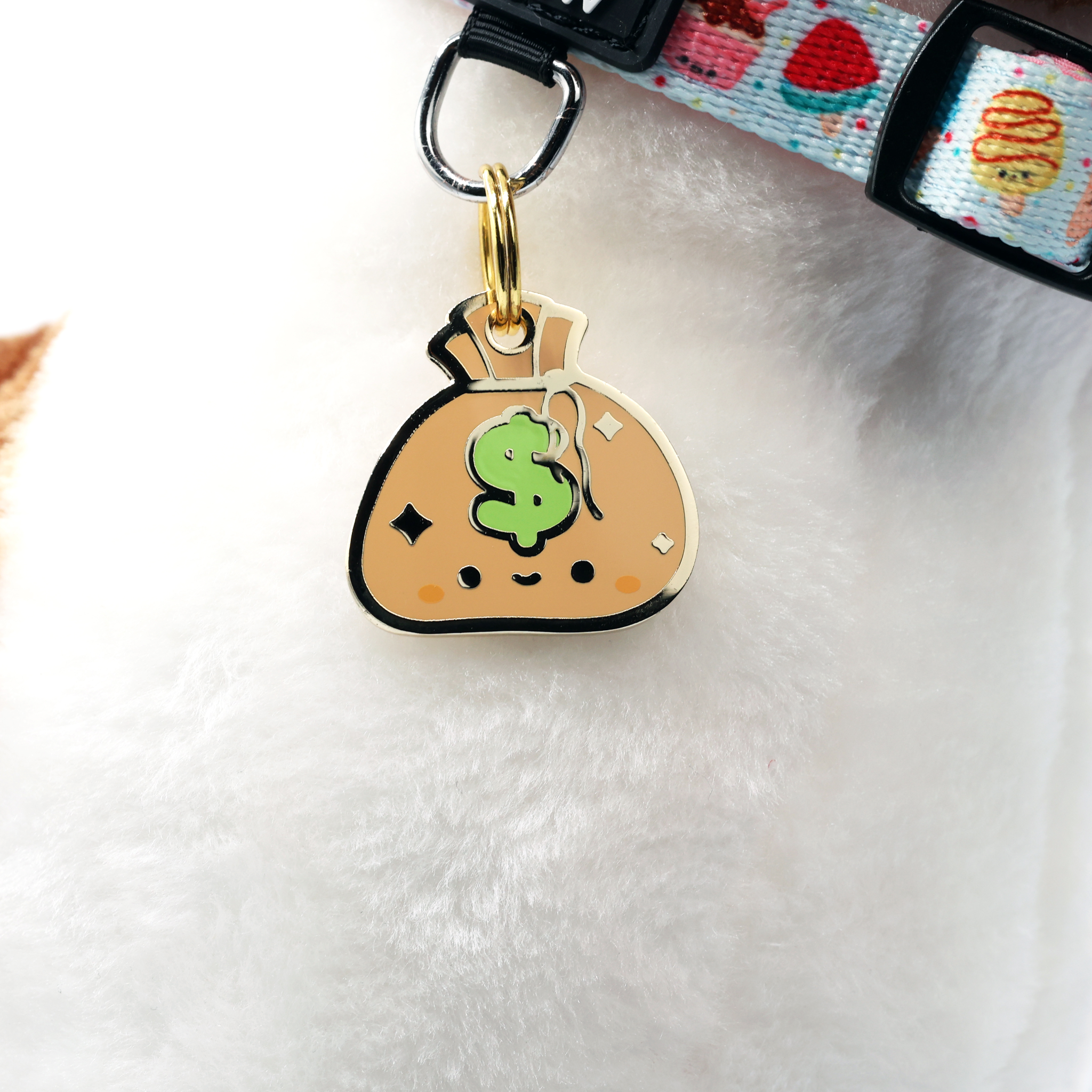 Pet ID Tag - Frog – Fuzzy Paw Co