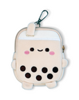 Plush Poop Bag Holder - Boba Milk Tea