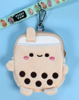 Plush Poop Bag Holder - Boba Milk Tea