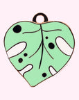 Pet ID Tag - Monstera Leaf