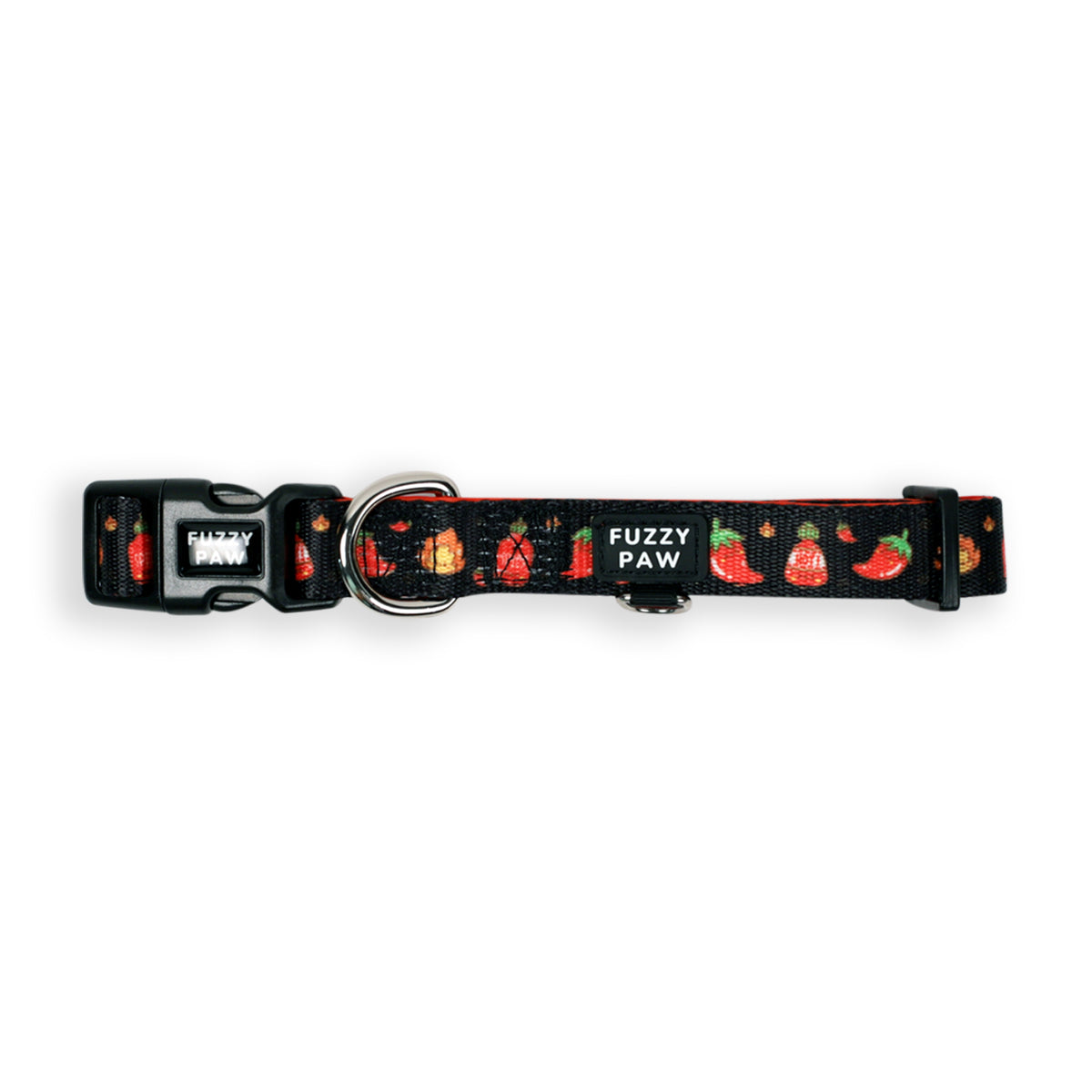 Black Hot and Spicy Dog Collar