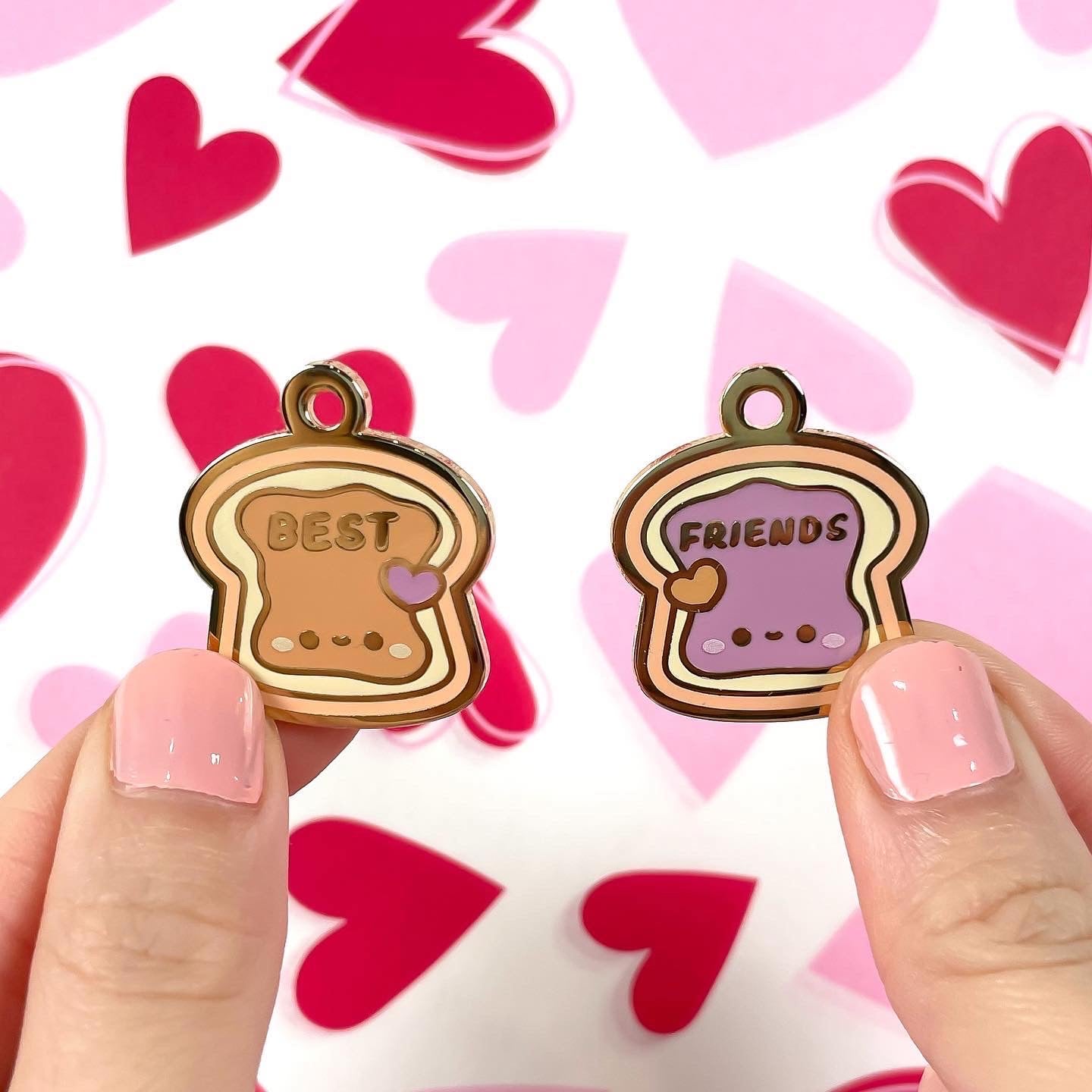 Pet ID Tag - Peanut Butter &amp; Jelly