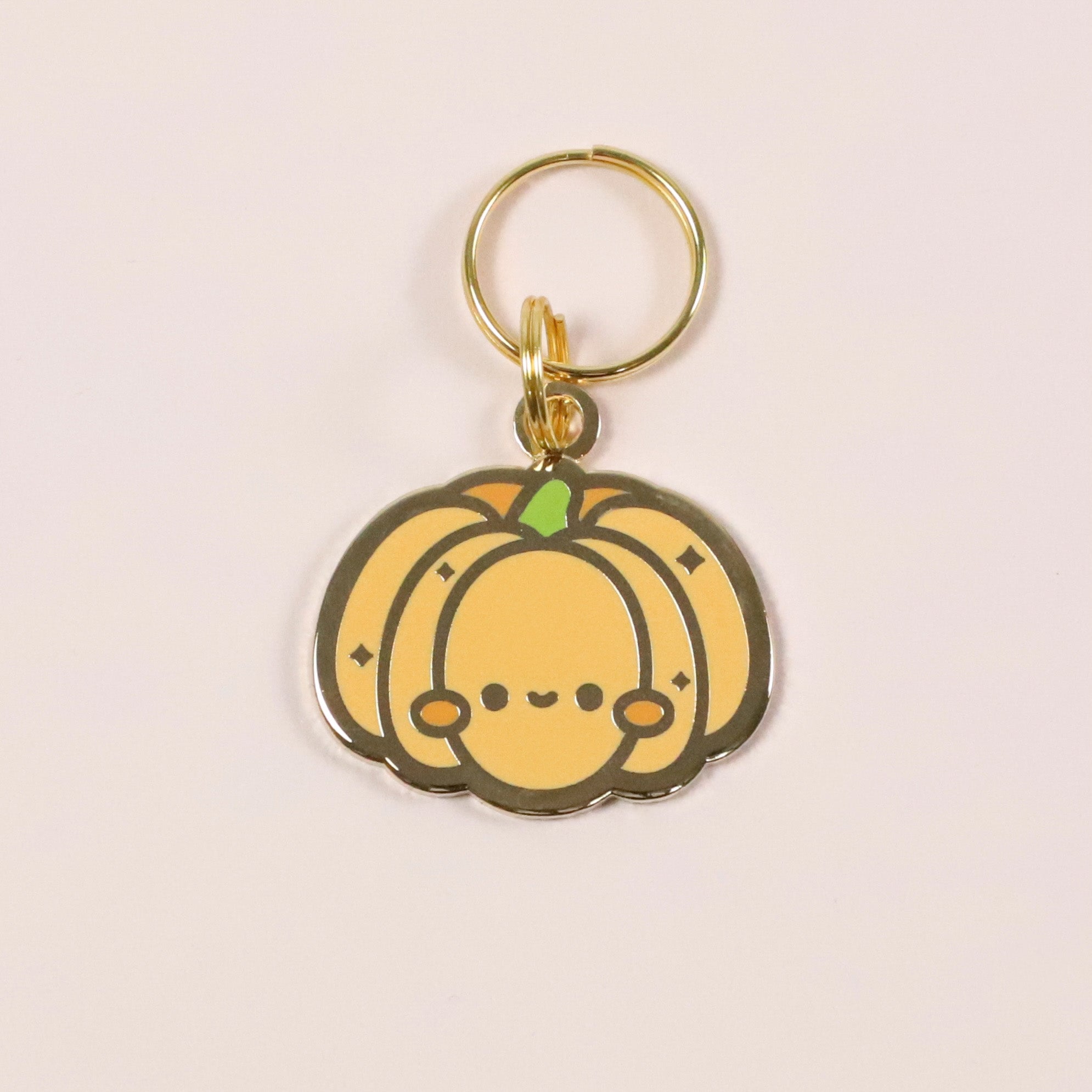 Pet ID Tag - Pumpkin