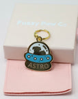 Pet ID Tag - Alien Spaceship